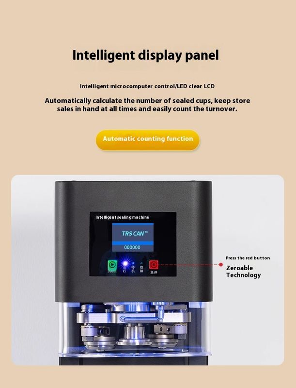 प्लास्टिक और टिन के डिब्बे के लिए थोक मूल्य कैन सीलिंग मशीन - 220V/110V विकल्प के साथ बीयर, मछली, टूना कैन के लिए स्वचालित सीमर