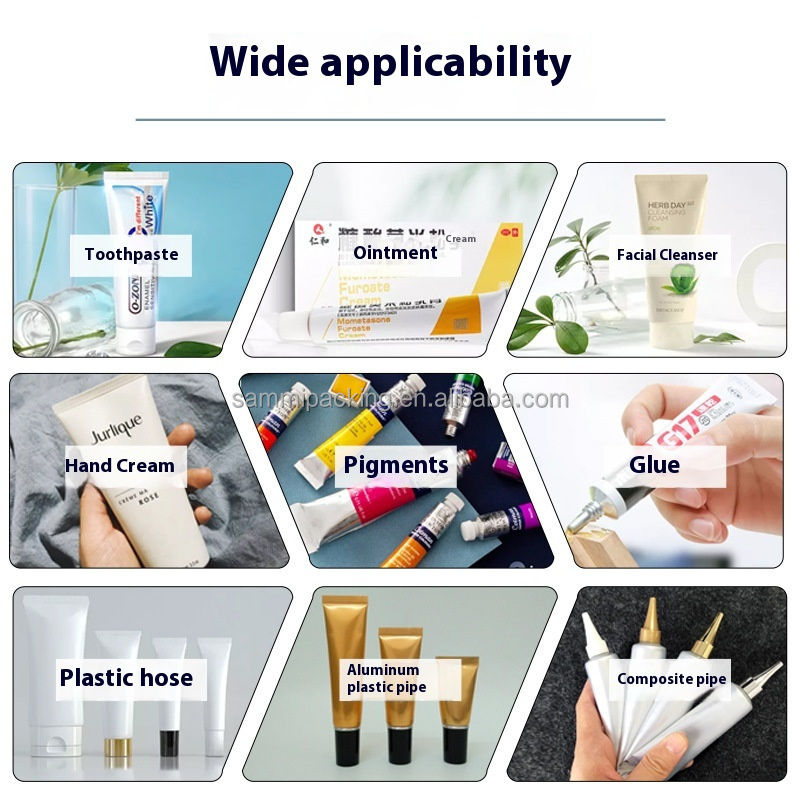 कम कीमत नरम ट्यूब भरने और सील मशीन अर्ध स्वचालित प्लास्टिक ट्यूब भरने सील मशीन