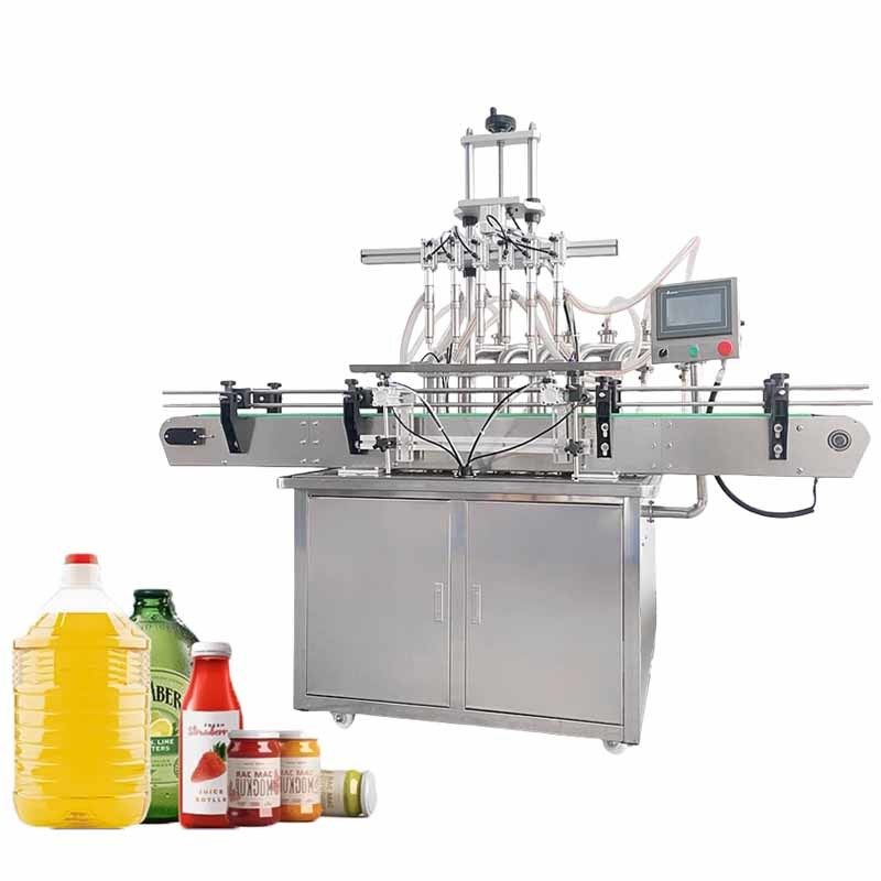 स्वचालित तरल भरने उत्पादन लाइन स्वचालित स्वचालित छोटी बोतल तरल भरने कैपिंग और लेबलिंग मशीनें