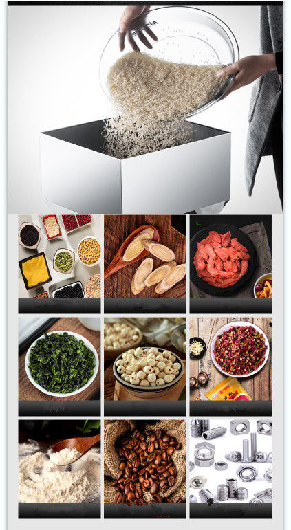 नवीनतम 100-2500g बड़ी क्षमता वाली चाय वितरण मशीन पाउडर भराव अर्ध स्वचालित वजन मशीन