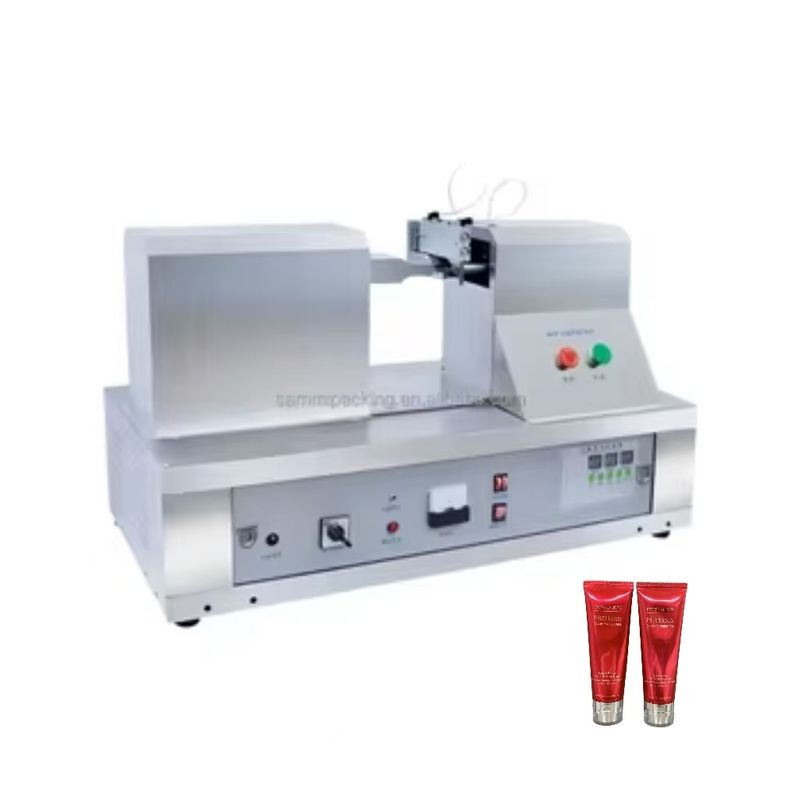 गर्म बिक्री अल्ट्रासोनिक टेल टूथपेस्ट बीबी क्रीम ट्यूब सीलिंग मशीन / कम लागत वाली सॉफ्ट ट्यूब सीलर छोटे व्यवसाय के लिए सीई के साथ