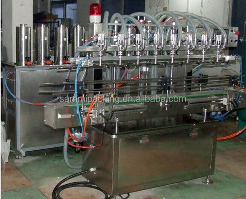 लेबलिंग और कैपिंग मशीनों के साथ स्वचालित बोतल भरने की प्रणाली