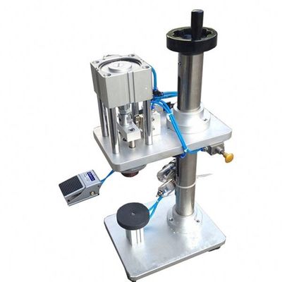 धातु कैप प्रेस के लिए वायवीय स्वचालित इत्र बोतल crimping मशीन
