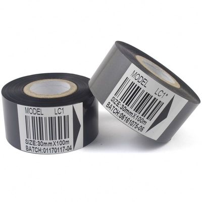 SCF900 ब्लैक हॉट स्टैम्प रिबन 35mm×122m दिनांक कोड दिनांक मुद्रण के लिए