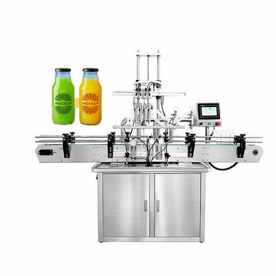 ऑटोमैटिक बोतल भरने कैपिंग और लेबलिंग मशीन 20-40bottles/min