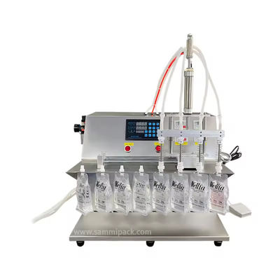 उच्च गति शहद टोंटी पाउच पैकिंग मशीन तरल भरने और कैपिंग के लिए SM-3500L