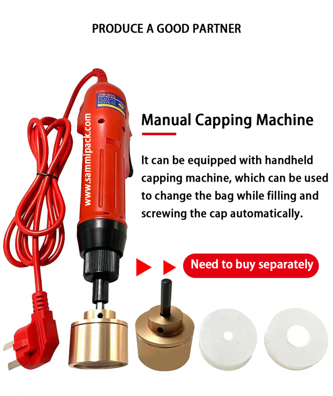 औद्योगिक अर्ध स्वचालित शहद पेय बैग स्पout पाउच जूस भरने की मशीन तरल खाद्य के लिए 6