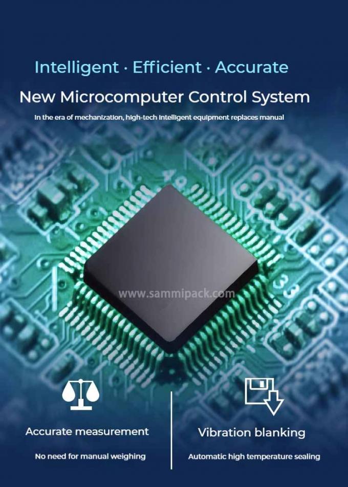 मल्टीफंक्शनल डबलहेड शुगर फिलिंग कॉफी बीन्स वजन पैकिंग मशीन 500g 1000g 450*470*1750MM कमोडिटी 4