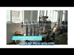 स्वचालित तरल भरने उत्पादन लाइन मशीन