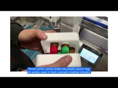 टेबलटॉप फ्लैट सरफेस बोतल लेबलिंग मशीन ऑटोमैटिक स्टिकर मशीन पॉच लेबलिंग मशीन