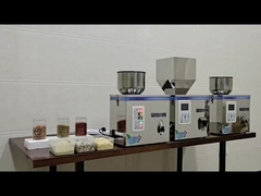 FZ-100 सूखी चाय, पाउडर, बीज, अनाज वजन भरने की मशीन 2-100 ग्राम
