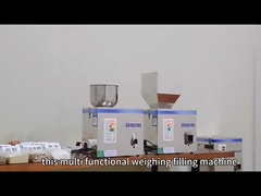 100 ग्राम दाने चाय के पत्ते आलू के चिप्स पाउडर सर्पिल वेजिंग मशीन पैकिंग भरने की मशीन