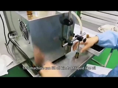 अनुकूलित स्पूट बैग भरने की मशीन, टेबल प्रकार 100ml 8 सिर तरल भरने की मशीन