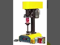 मैनुअल बियर कैन सीलिंग मशीन कैन ढक्कन बंद करने के लिए अर्ध स्वचालित