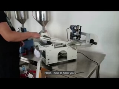 गोल बोतलों के लिए अर्ध-स्वचालित चिपकने वाला स्टिकर लेबलिंग मशीन