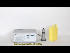 DGYF-500A कॉस्मेटिक मेडिकल बोतल ग्लास जार के लिए प्रेरण पन्नी सील मशीन