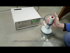 DGYF-500B नोजल कैप इंडक्शन सीलिंग मशीन एल्यूमीनियम पन्नी हाथ से पकड़ा