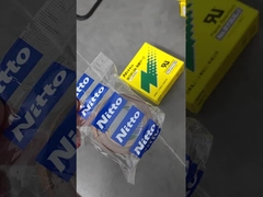 काला प्लास्टिक गर्म पन्नी रिबन 25mm 30mm 35mm समाप्ति तिथि प्रिंटर के लिए