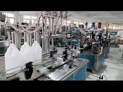 स्वचालित तरल भरने कैपिंग और लेबलिंग मशीन